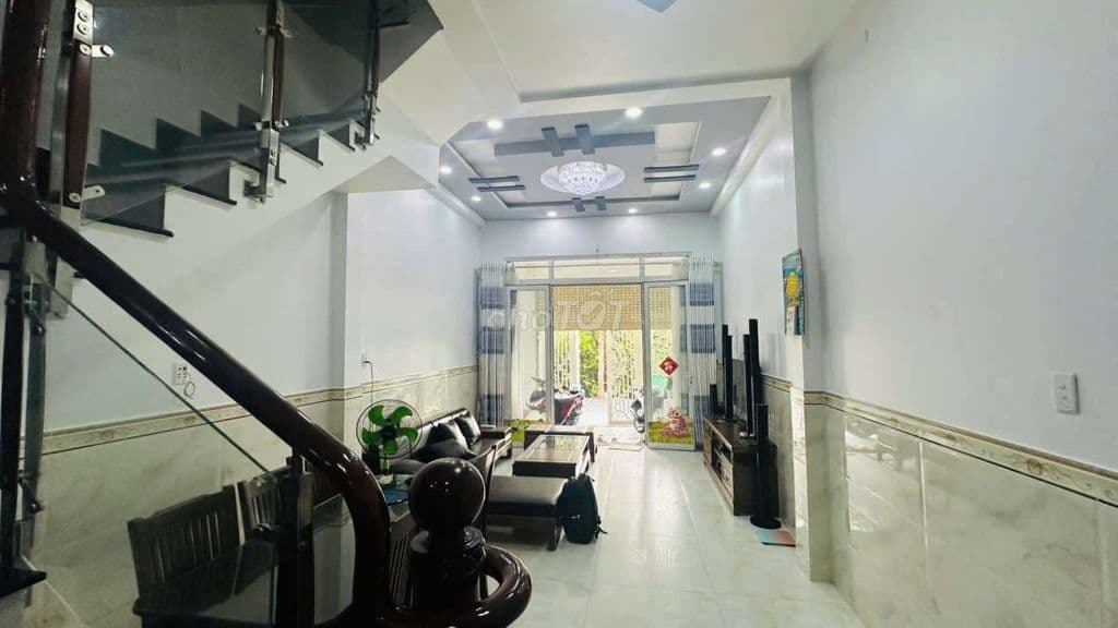 Bán nhà mới ở liền, xã Tân Kiên, Bình Chánh. 1trệt 2lầu, hẻm xe hơi. - Ảnh 2