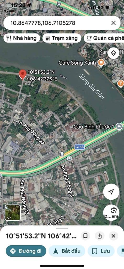 BÁN ĐẤT GẦN VEN SÔNG SÀI GÒN QUẬN 12 - Ảnh 2