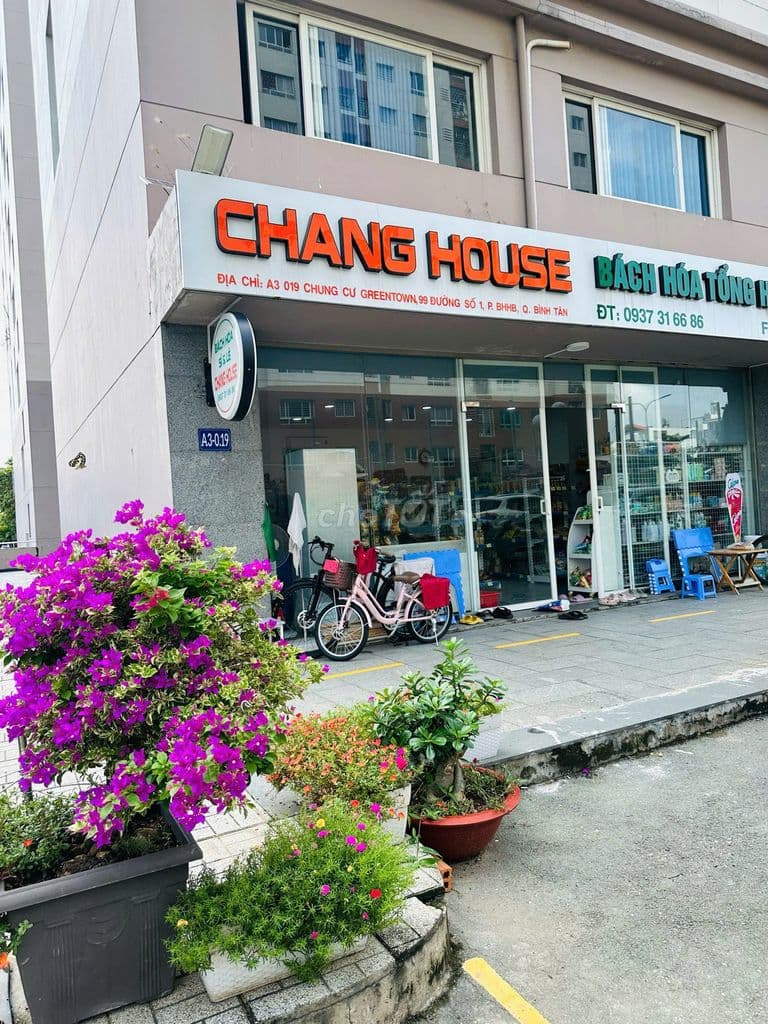 BÁN SHOPHOUSE GREEN TOWN BÌNH TÂN – ĐANG KINH DOANH SIÊU THỊ