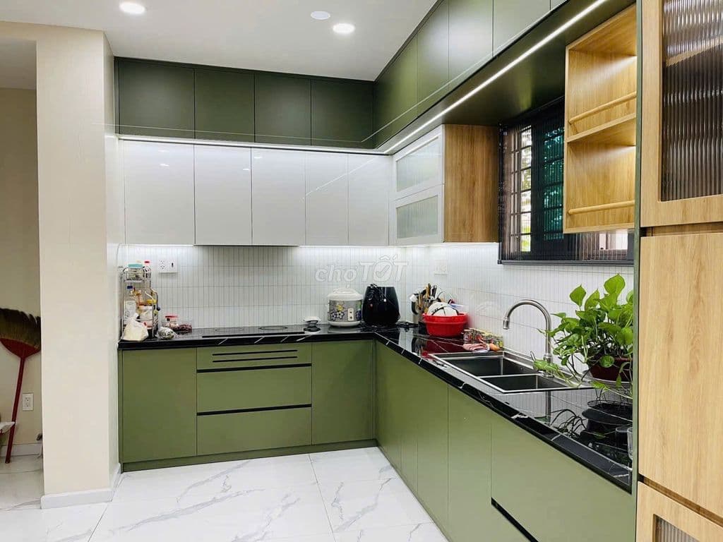 BÁN NHÀ MỚI ĐẸP HẺM THÔNG PHAN VĂN TRỊ 2 TẦNG 60M SHR NHỈNH 4 ĐỒNG - Ảnh 3