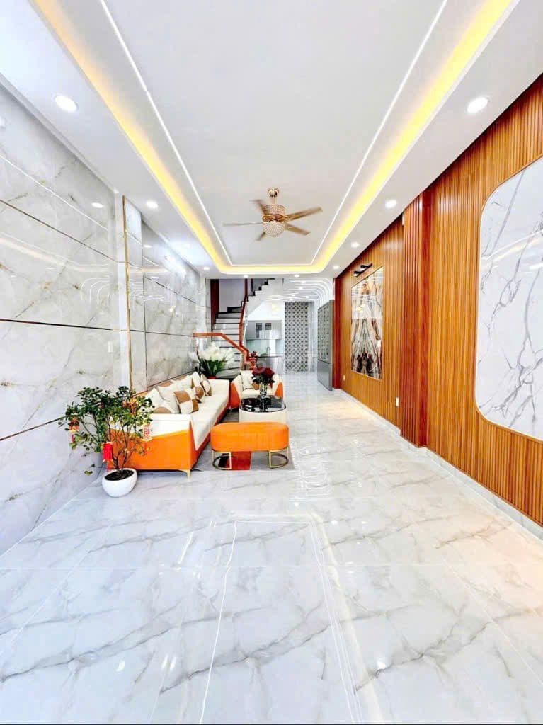 Nhà Mới Mã Lò Bình Tân , DT: 60m2 , Hẻm Xe Hơi , 2 Lầu 4PN Ở Liền