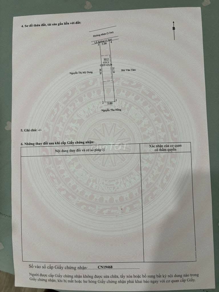 bán đất Mt DX 124 Tân An HCM giá chỉ 1,740 triệu - Ảnh 3