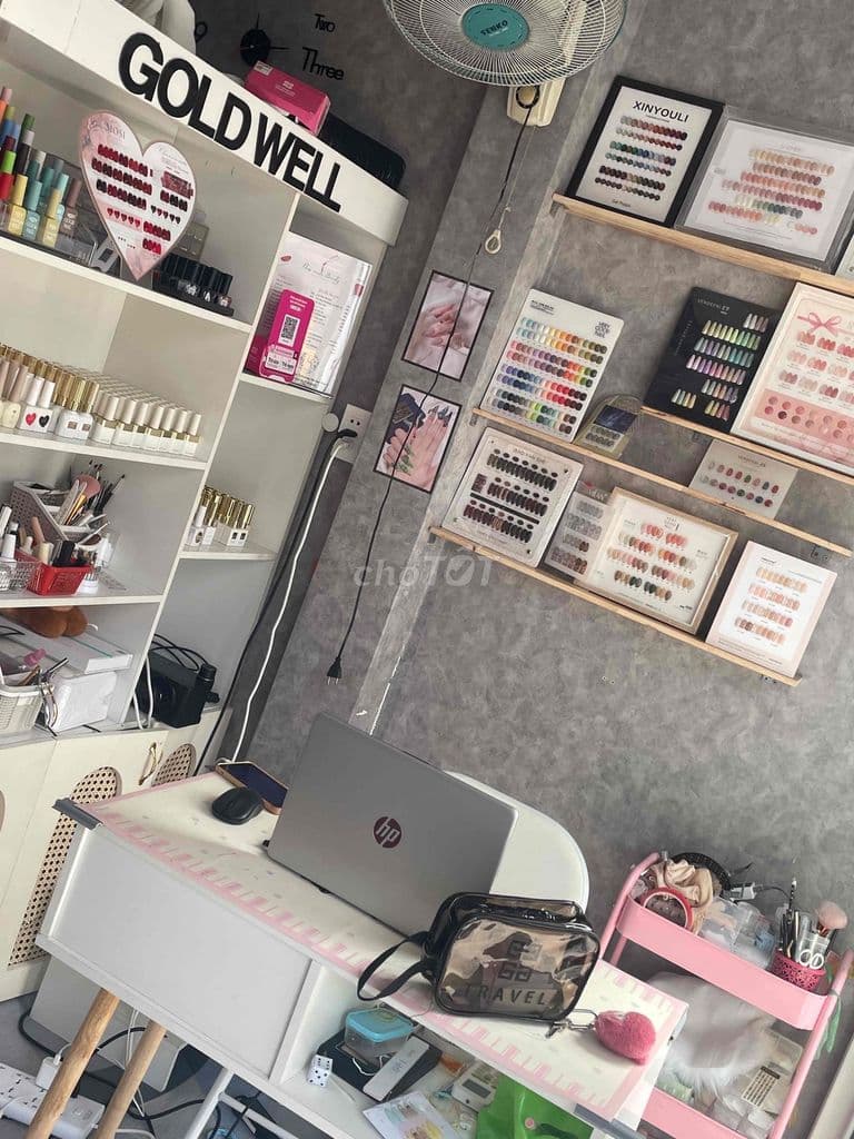 sang tiệm nails mi gội quận 7 - Ảnh 2