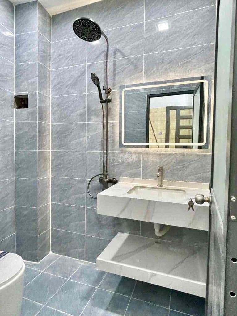 Bán Nhà Đẹp 4x16m.Đúc 3 Tấm hẻm 8m.cách Trần thị cờ 20m.Thới An.Q12 - Ảnh 2