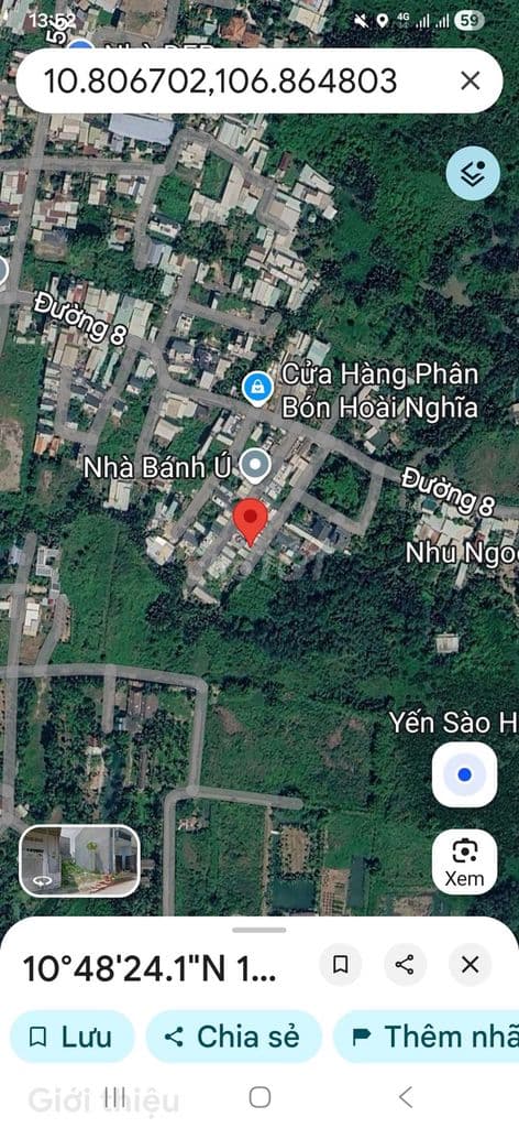 Đất 55m2 Hẻm 56 Đường 8 Long Phước. Quận 9