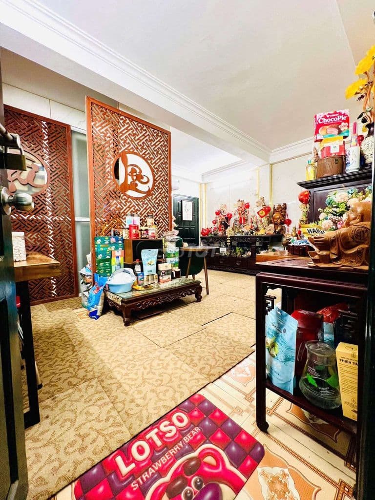 Nhỉnh 4 tỷ Tập thể Bách Khoa, 90m 3PN2WC ôtô đỗ cầu thang sổ đỏ đẹp CC - Ảnh 2