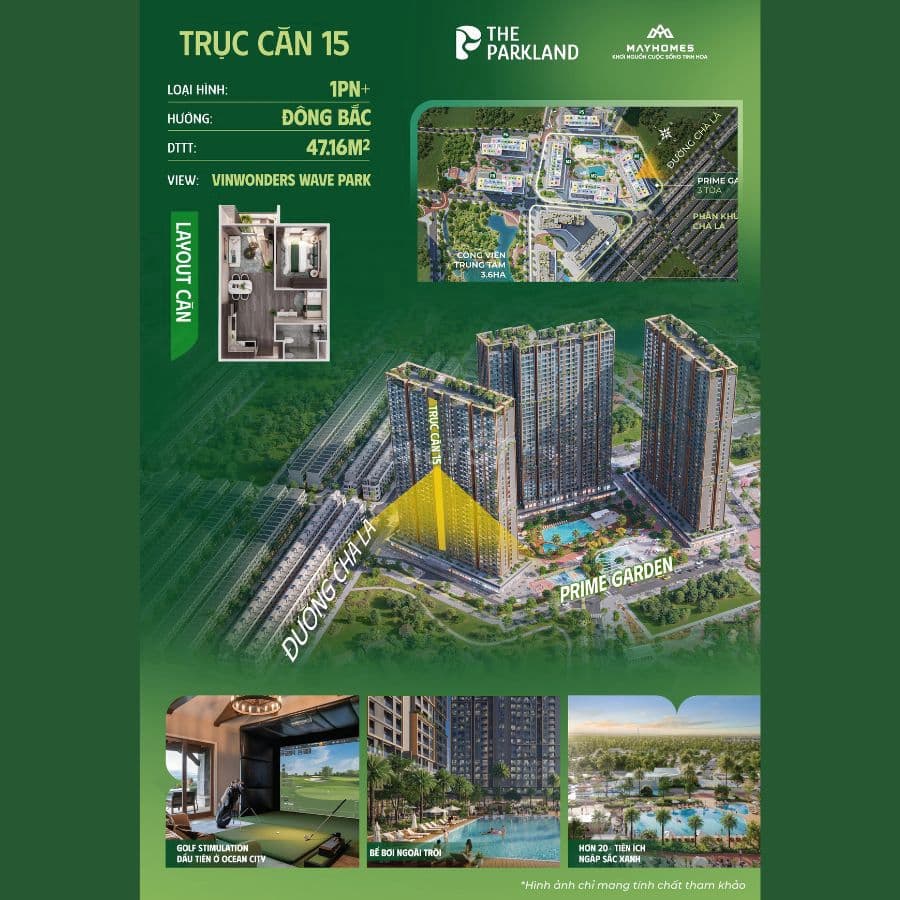 Chỉ 525tr nhận nhà 1N+ Imperia Parkland – Ân hạn gốc & lãi đến 2031 - Ảnh 2