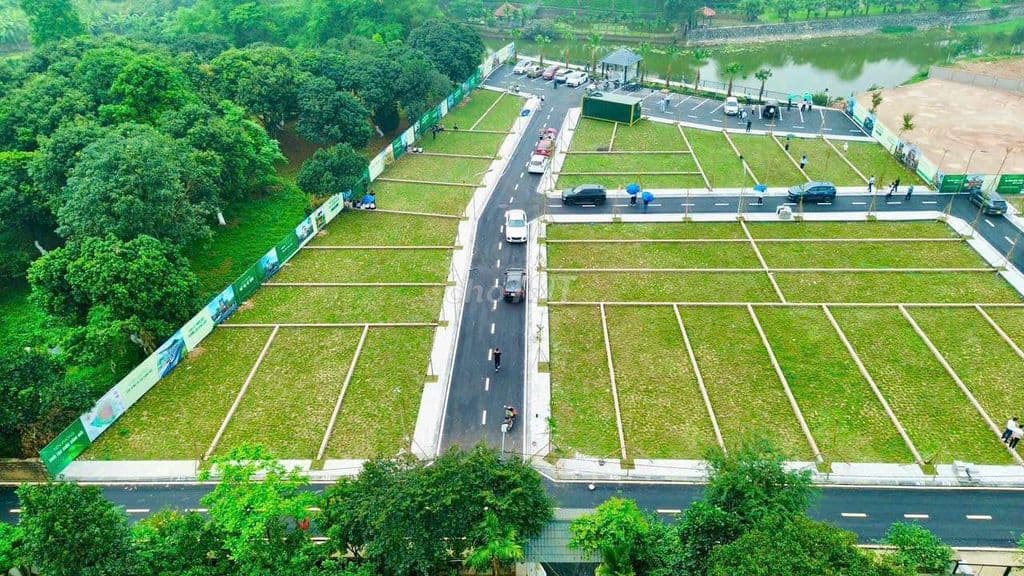 BÁN LÔ ĐẤT VIEW HỒ, HOÀ LẠC, 2 Ô TÔ TRÁNH 100M, MT 6M, 3 TỶ, HOÀ LẠC - Ảnh 2