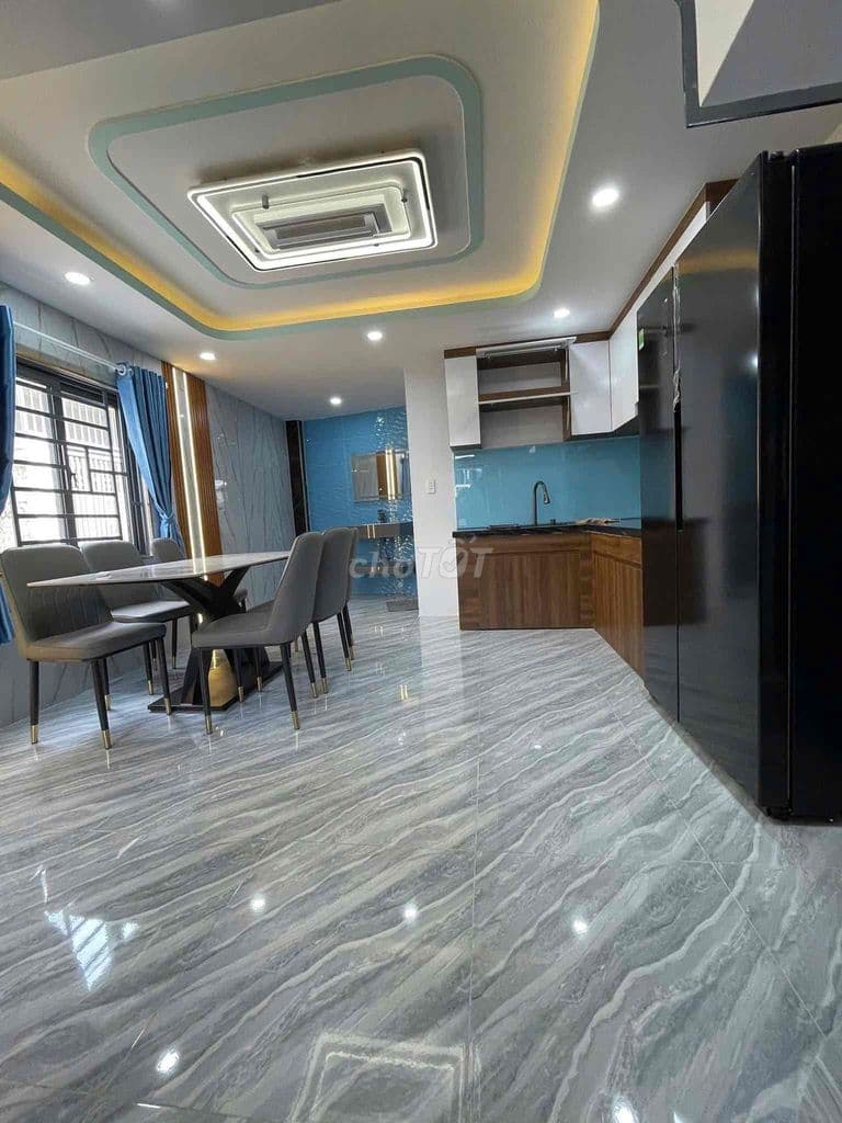 Bán nhà 4 tầng căn góc bình chiểu Tp HCM-full nội thất cao cấp- 5.9 ty - Ảnh 3