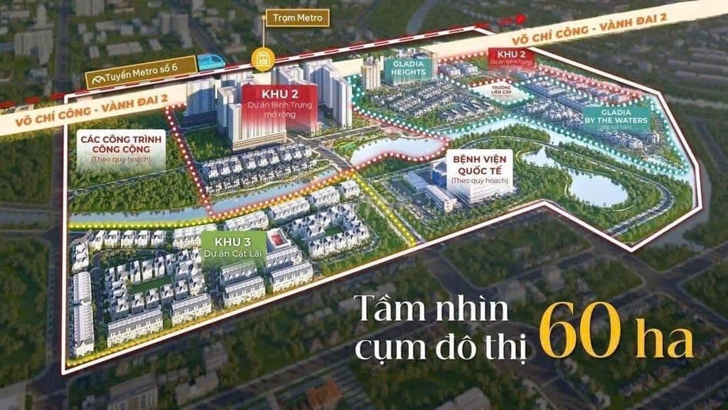 HOT!! Gladia Heights phân khu căn hộ cao tầng đầu tiên tại Gladia City - Ảnh 2