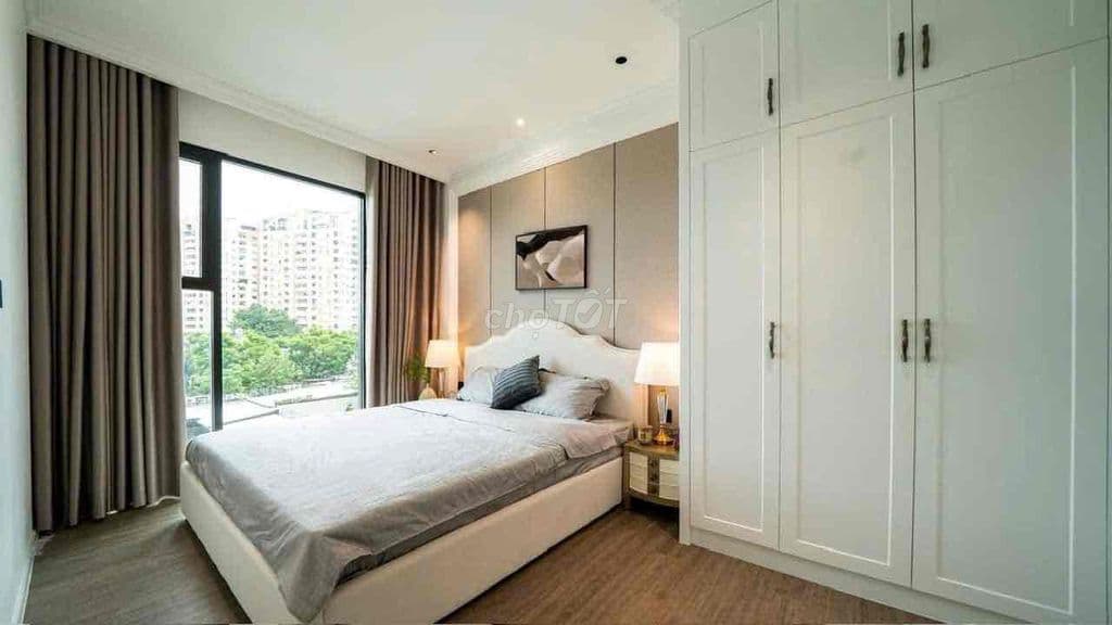 Căn hộ 2PN 2WC đầy đủ nội thất mới DELASOL