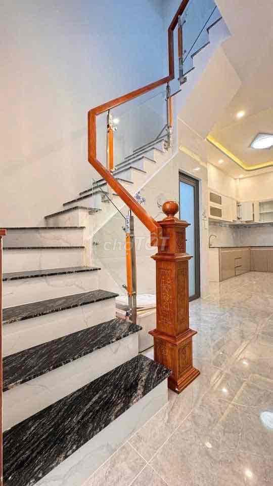 nhà bán thạch lam Tân Phú 1 trệt 2 lầu sân thượng 48m2 nhà xây mới - Ảnh 2