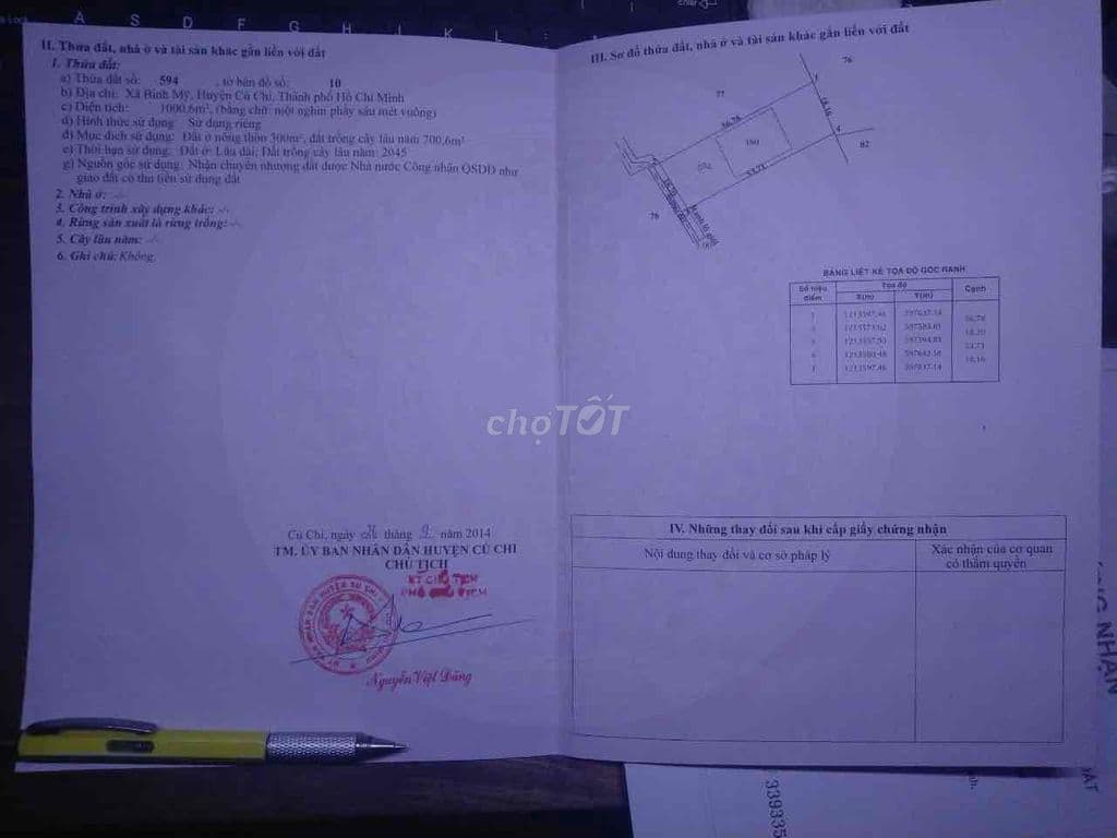chính chủ gửi cần bán lô đất thổ cư mặt tiền đường nhà nước