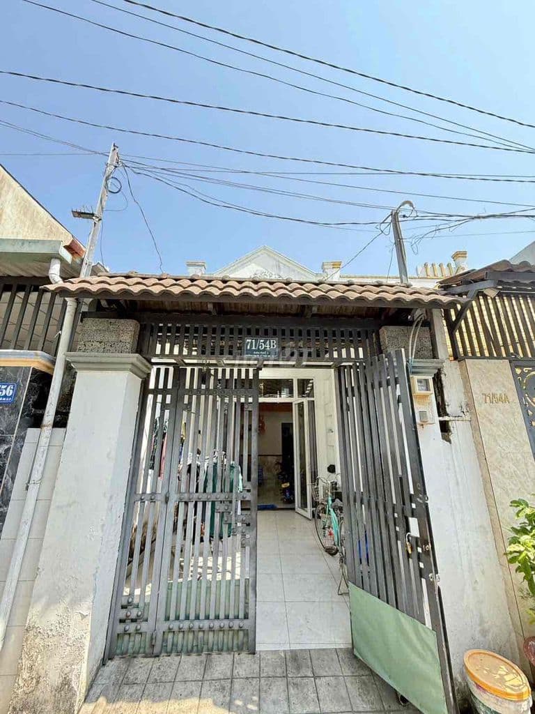 Nhà 1 lửng 1 lầu 3Pn ( có PN tầng trệt) dài 18m đường Thới An 16