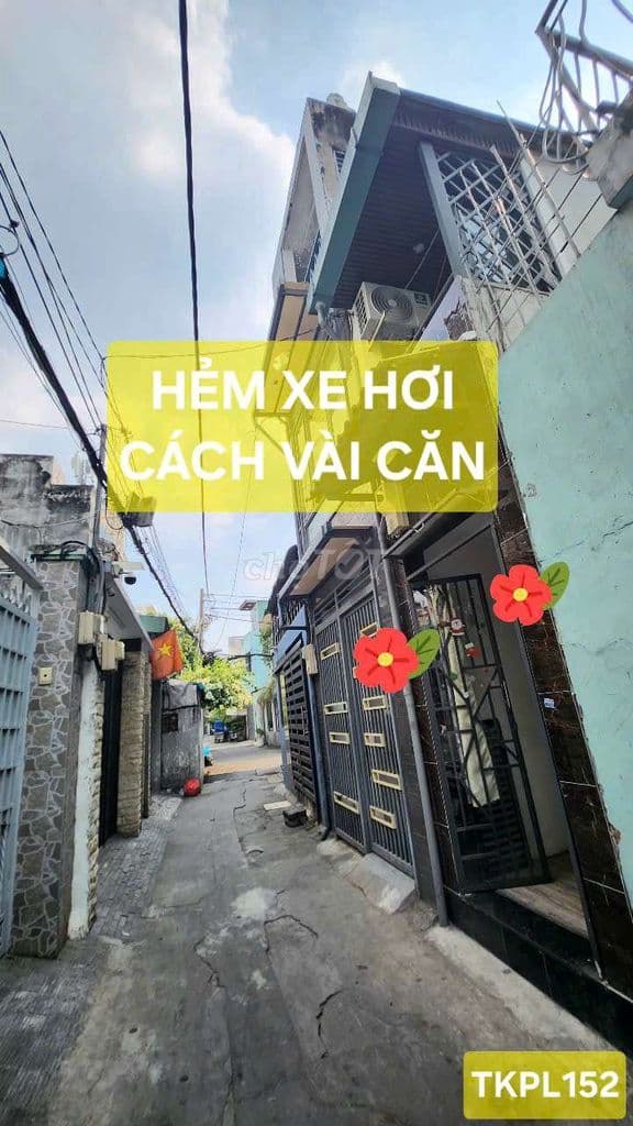 GIÁP Q.1 HẺM XE HƠI HỘ KHẨU BÌNH THẠNH CHỈ NHỈNH 1 TỎI - Ảnh 3