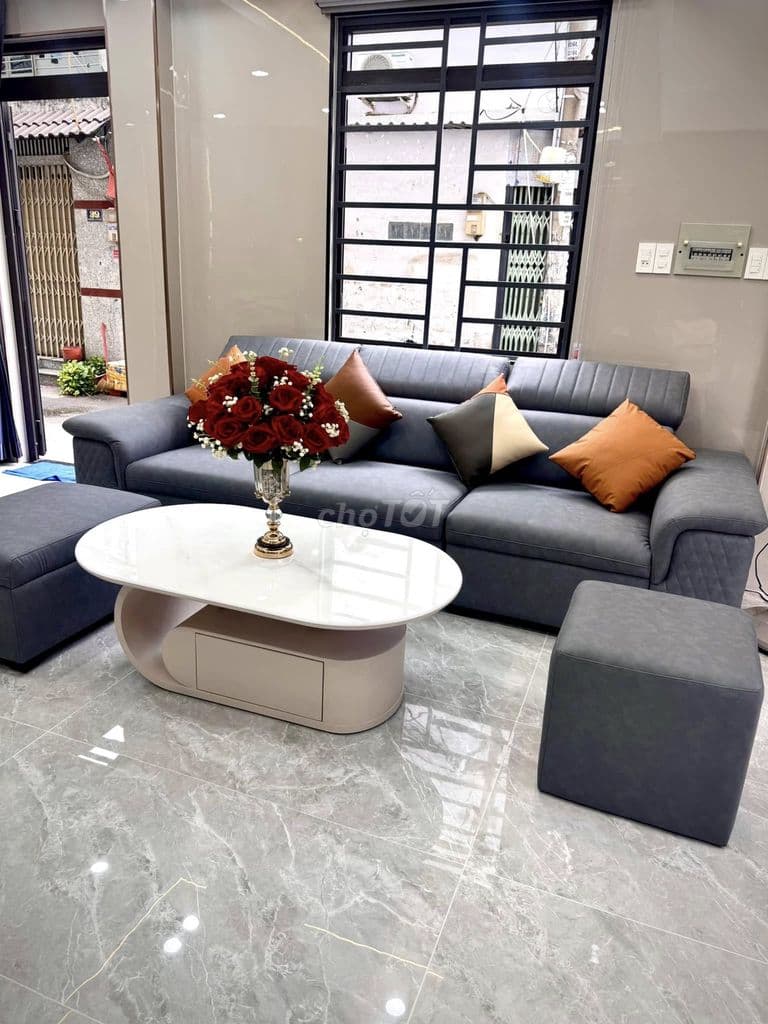 Bán gấp nhà 4 tầng căn góc 2mt ĐS1 - Lê Văn Thọ, p16, Gò Vấp, dt 5x11m - Ảnh 3