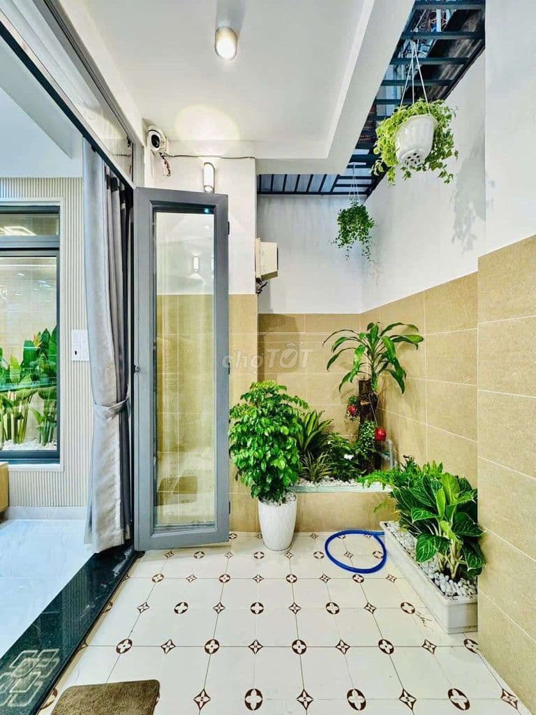 NHÀ FULL NỘI THẤT CÓ PN TẦNG TRỆT ĐI BỘ RA VICOM PHAN VĂN TRỊ - Ảnh 2