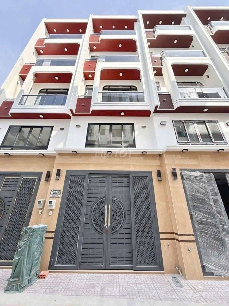 Nhà bán khu phân lô, 5 tầng mới đẹp,4m x 14m, tặng full nội thất,
