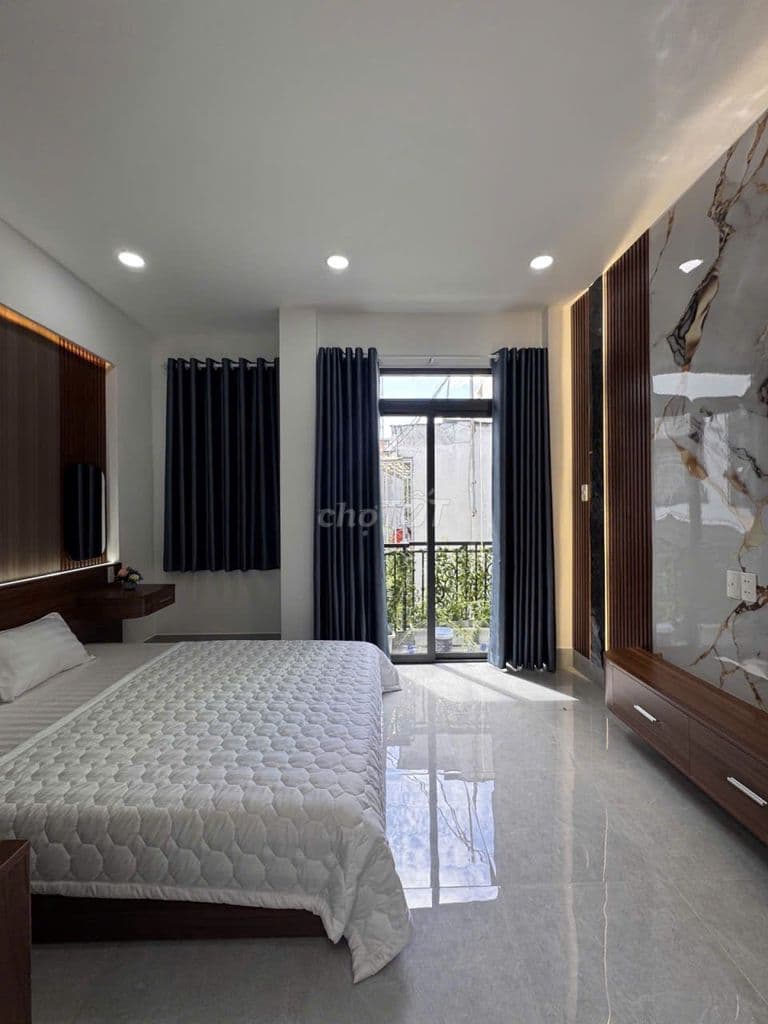 Nhà ô tô đỗ cửa, sau ngân hàng ACB Phan Huy Ích. - Ảnh 3