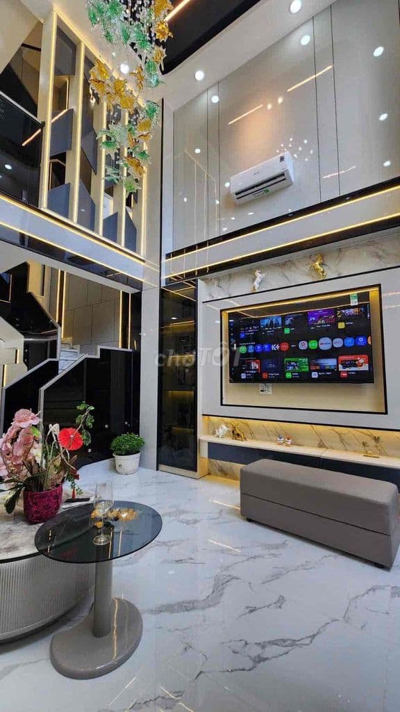 NHÀ PHỐ XÂY DỰNG MỚI PHONG CÁCH CHÂU ÂU - ĐƯỜNG 6M KDC ĐÀO TÔNG NGUYÊN - Ảnh 3