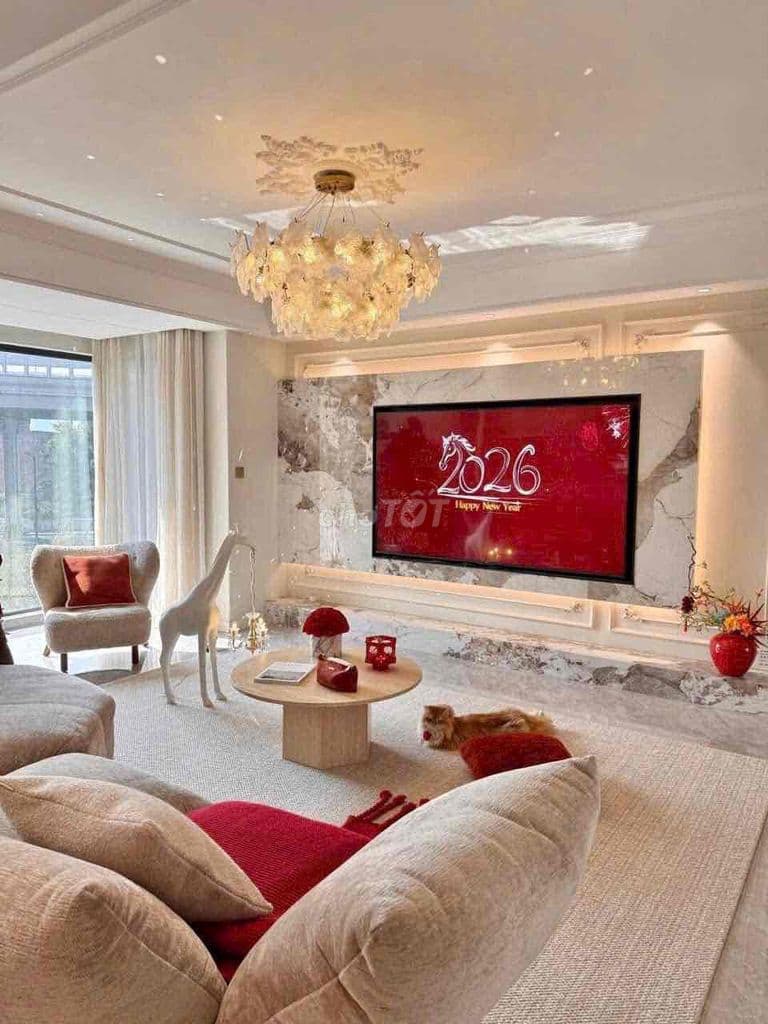 🔥Bán căn hộ 3pn*Nhà decor FullNT*Góc view sông*Cc Belleza*102m2*5.5 ty