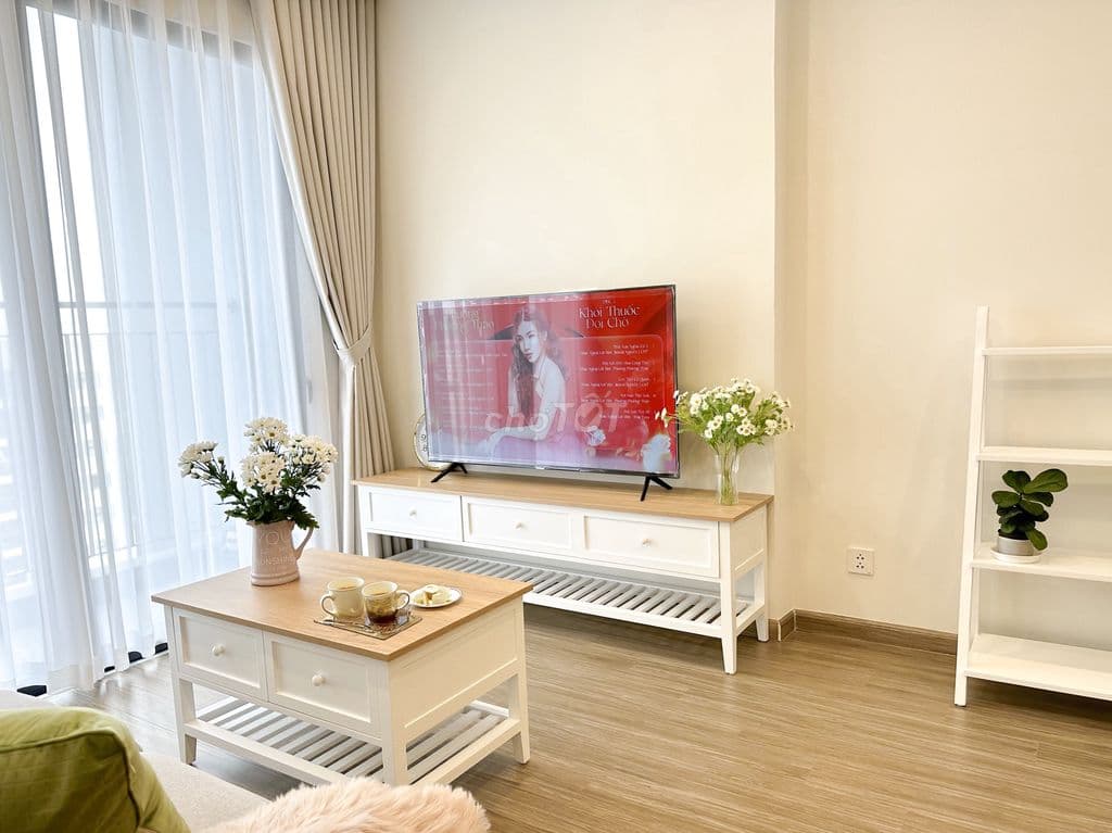 Bán 1N+ 43m2 full nội thất, Vinhomes smart city. Giá 3,4 tỷ bao phí - Ảnh 3