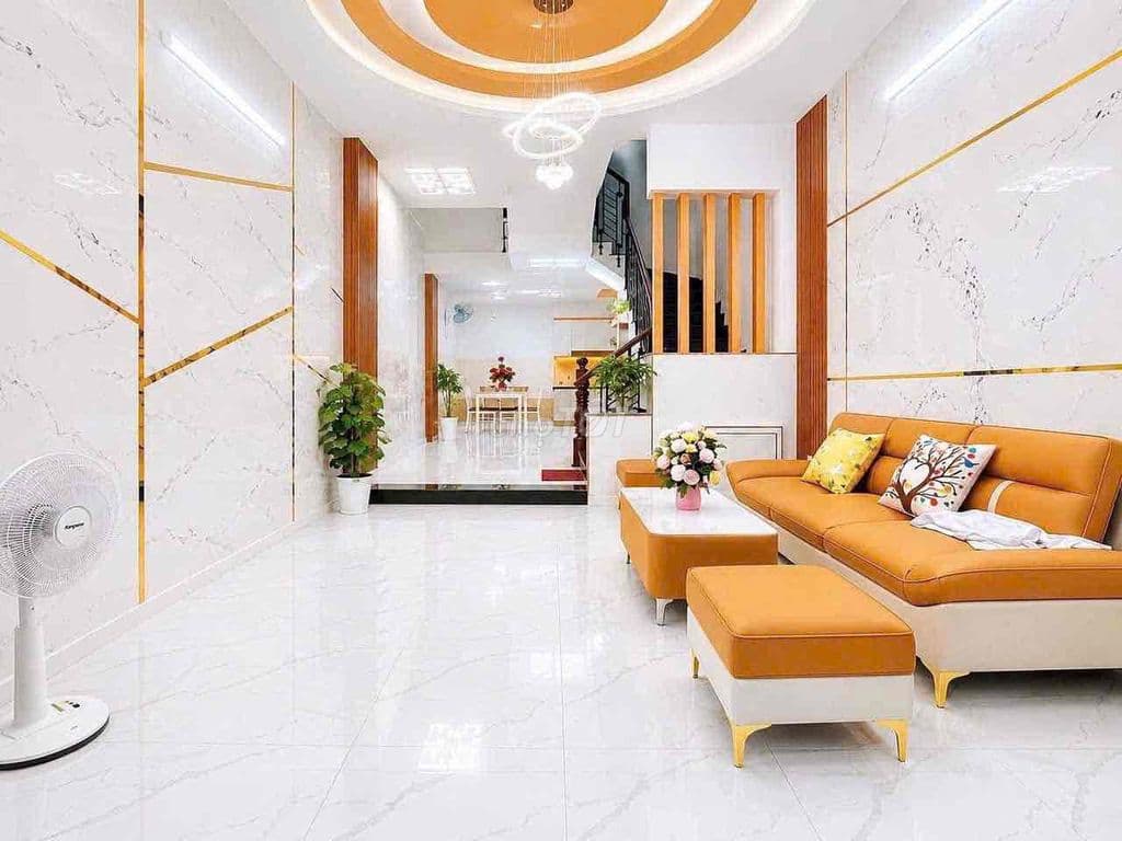 NHÀ ĐẸP 4 TẦNG- HẺM XE HƠI-52M2-LÊ VĂN THỌ, P9, GV-GIÁ: 6 TỶ480 - Ảnh 3