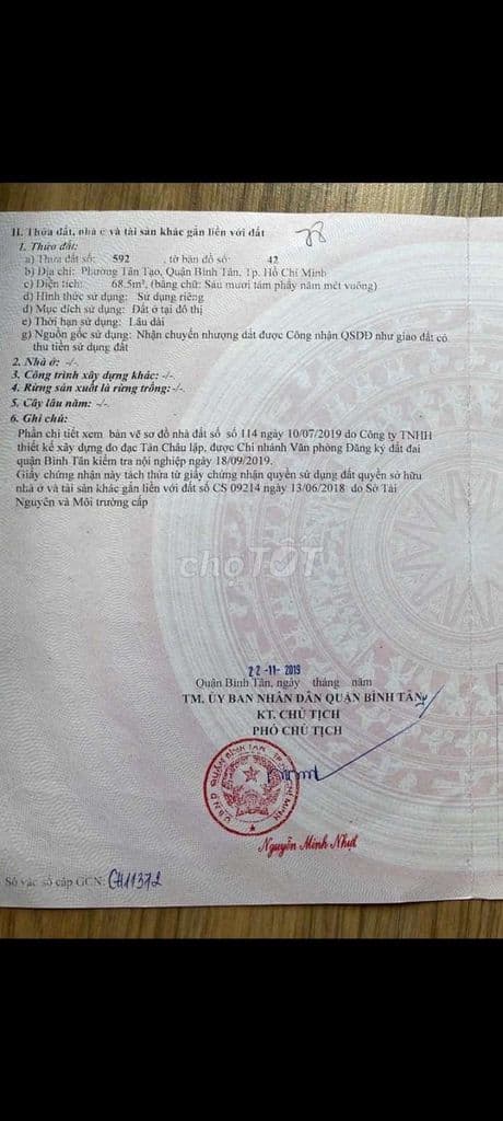 Đất hẻm xe hơi 1074// đường Tỉnh Lộ 10, DT 4*17m - Ảnh 3