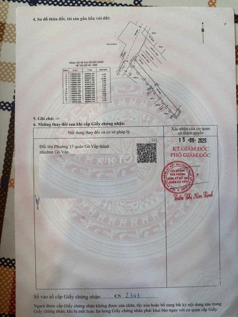 Chính chủ bán đất hẻm 226 Nguyễn Văn Lượng, vị trí đẹp - Ảnh 2