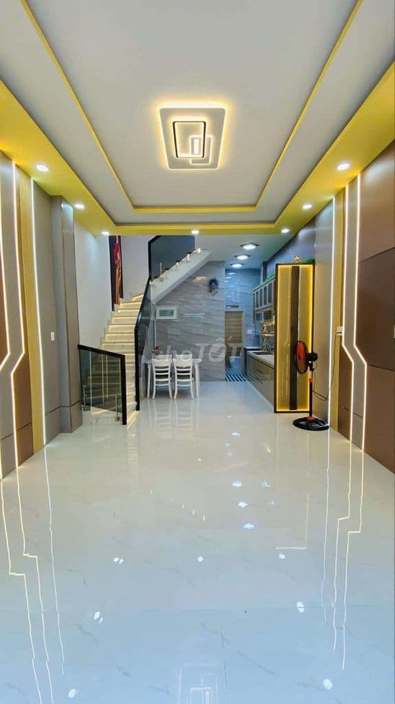 Bán nhà-4m x 10m , 2 Tầng BTCT, 3 phòng ngủ rộng-Nhĩn 4 Tỷ - Bình Tân - Ảnh 2