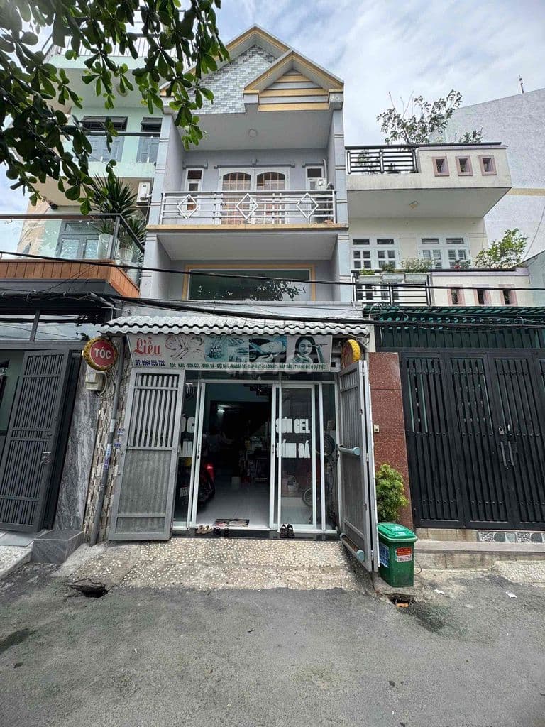 Nhà SHR Tân Chánh Hiệp - Hẻm 5M Thông - Đúc 1 Lửng 1 Lầu