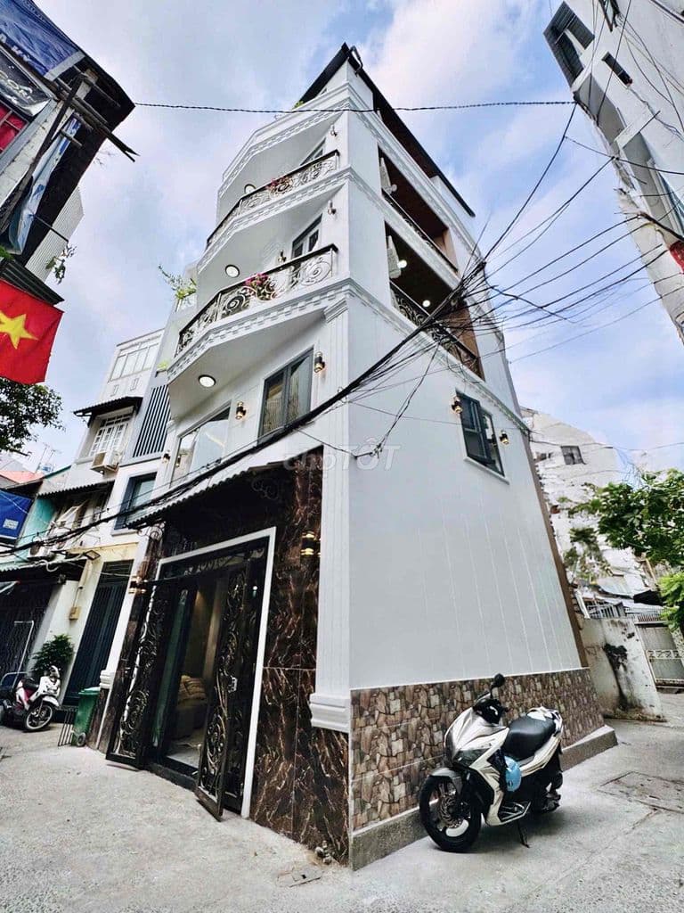 🔴LÊN SÓNG 5 TẦNG MỚI KHU PHAN XÍCH LONG 38m2 sang trọng góc 2 mặt tiền