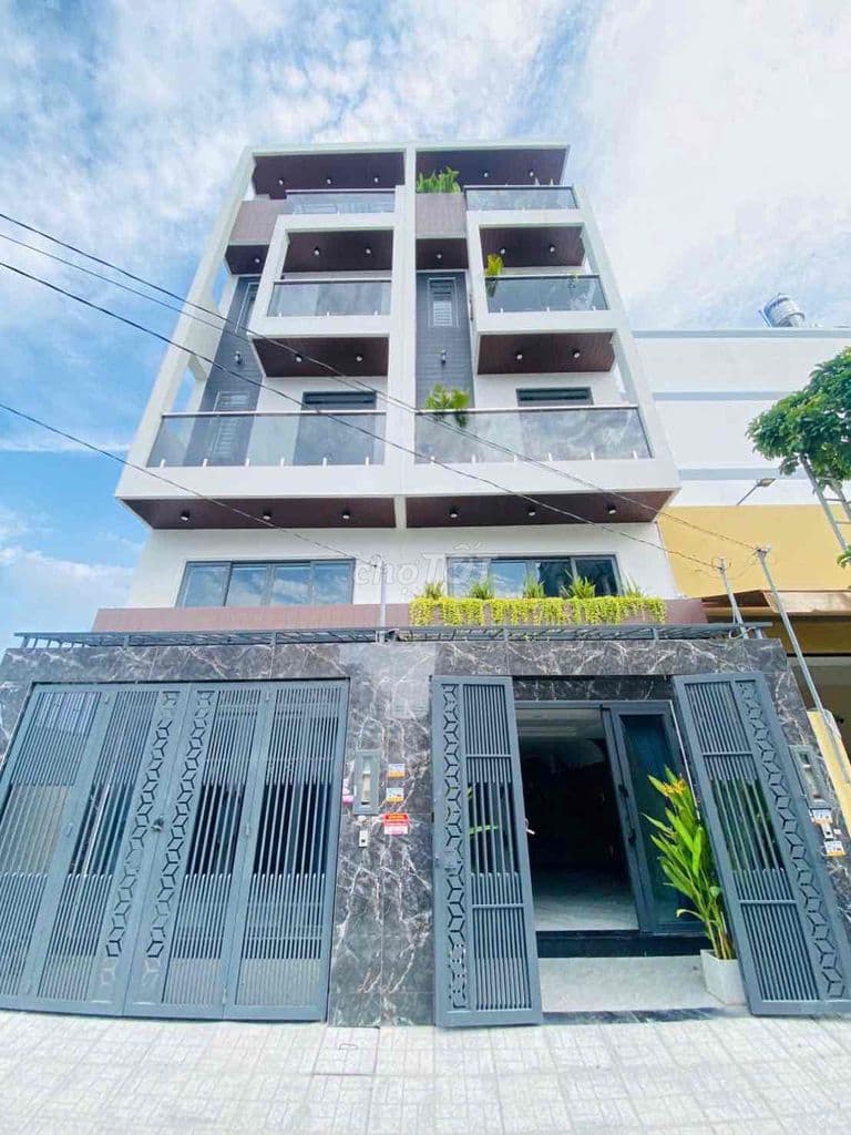 Nhà mặt tiền thạnh lộc 39 q12,lửng 3 lầu