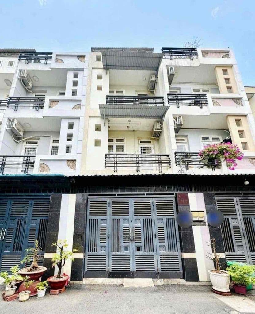 bán nhà hẻm xe hơi,52 m2 xây 4 tầng chỉ hơn 5 tỷ,Phạm Văn Chiêu,Gò Vấp