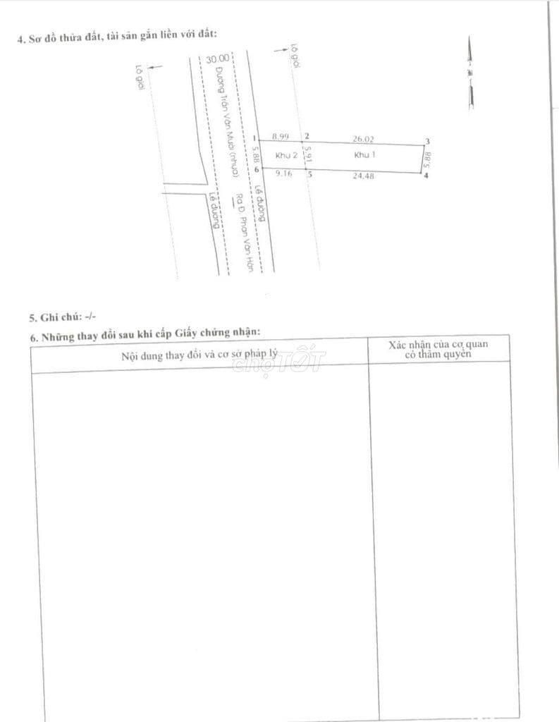 Đất 5,88 x 35m (200,6m2) Mặt tiền Trần Văn Mười kinh doanh sầm uất - Ảnh 3