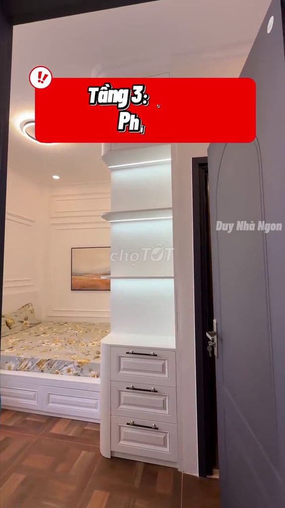 Nhà Quận 7 mới xây 3 tấm góc 2 mặt thoáng 3PN Master giáp Q4 giá 8 tỷ - Ảnh 2