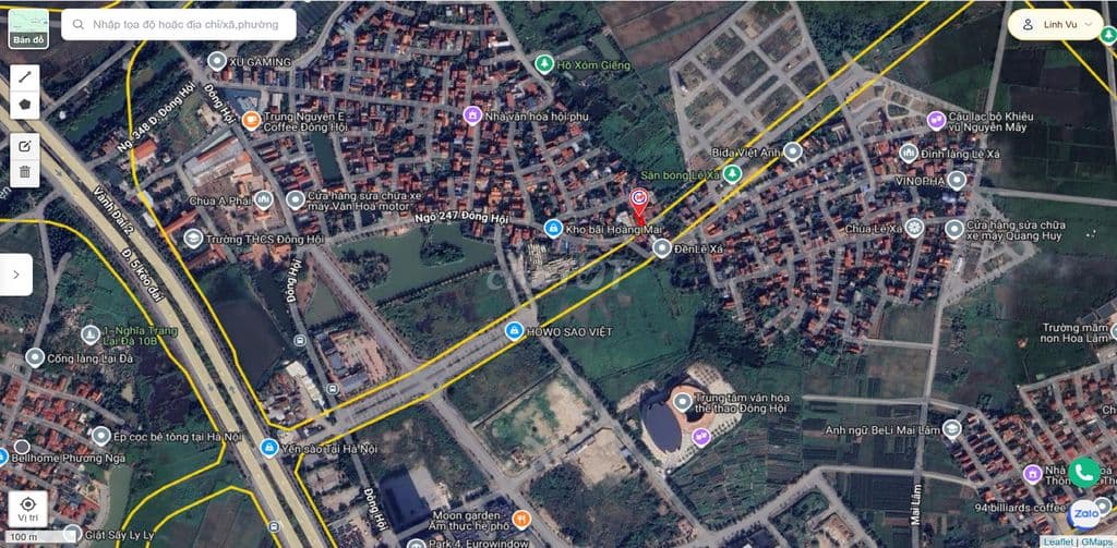 BÁN ĐẤT 120m² HỘI PHỤ – ĐÔNG HỘI – VỊ TRÍ ĐẸP GẦN VIN CỔ LOA