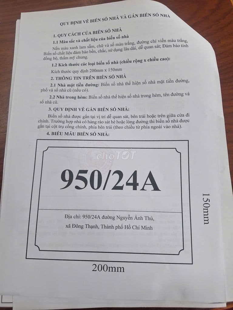 Bán gấp nhà nát HXH Nguyễn Ảnh Thủ gần Ngã 3 Bầu, 10x20,5m, 8,7 tỷ TL - Ảnh 2