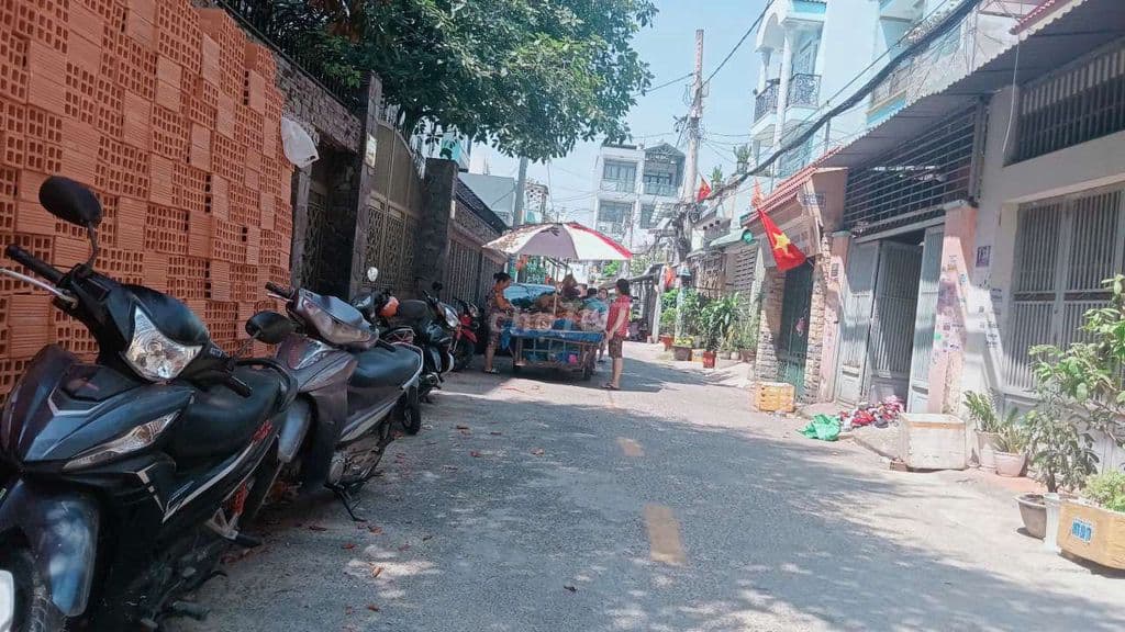 Đất 57m2 full thổ cư, 1/ ngắn hẻm ôtô Trung Mỹ Tây 03 - Ảnh 3