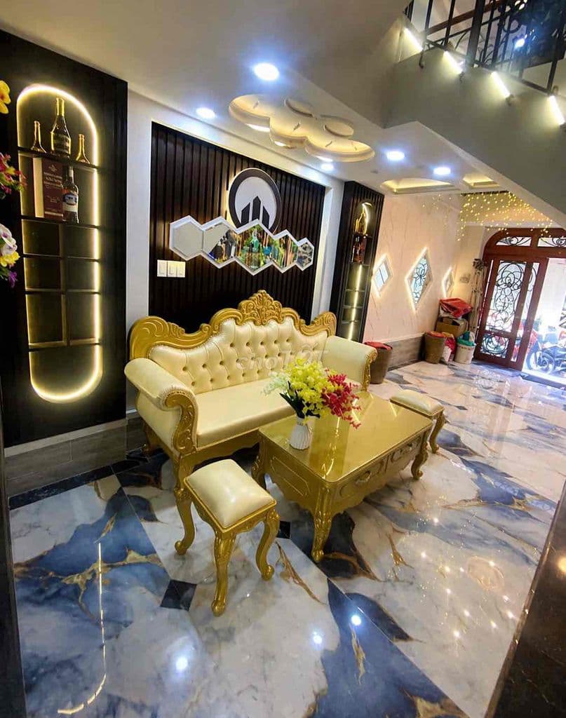 NHÀ 5 TẦNG XÂY MỚI HẺM OTO 4M GẦN MẶT TIỀN NGUYỄN VĂN LƯỢNG 43M2 - Ảnh 2