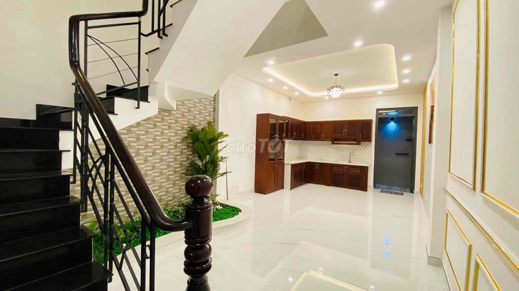 CHỈ 16.8 TỶ MẶT TIỀN PHAN HUY THỰC Q7, 3 TẦNG BTCT MỚI 100% BAO ĐẸP - Ảnh 2