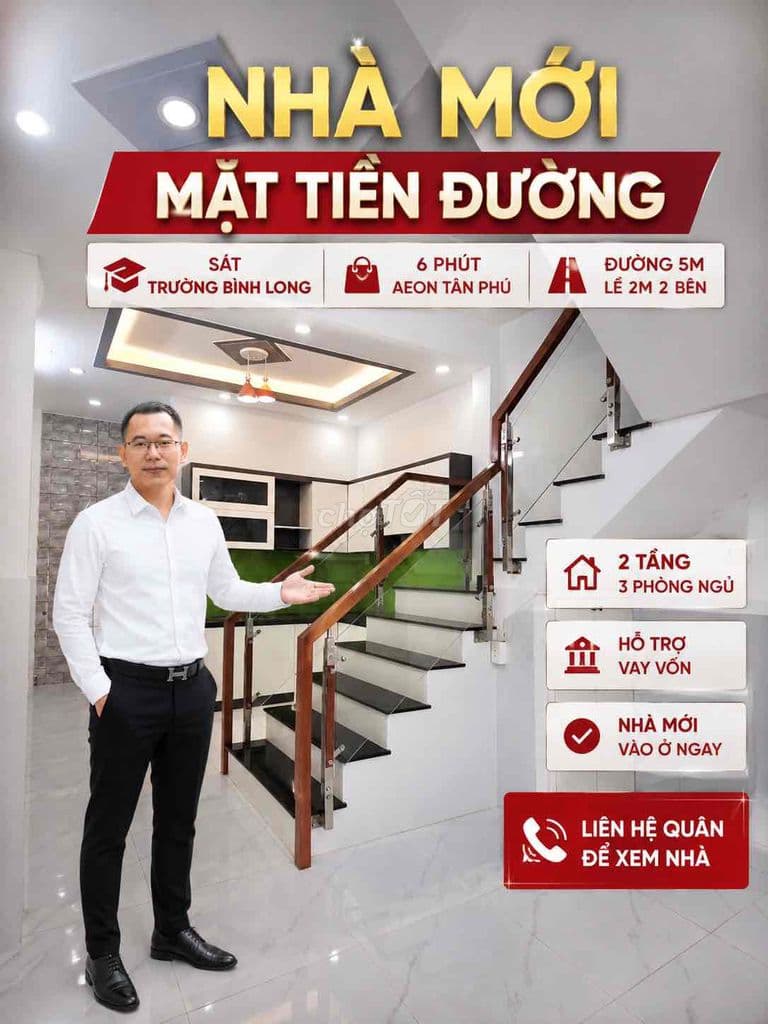 Bán nhà mặt tiền đường 9m(lề 2m) 48m2, Trường Tiểu Học , Ao Lắng, Aeon - Ảnh 2