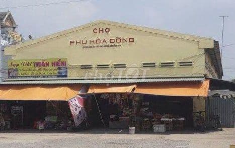Bán gấp 1 nền tại Chợ Phú Hòa Đông (đn lên phường)