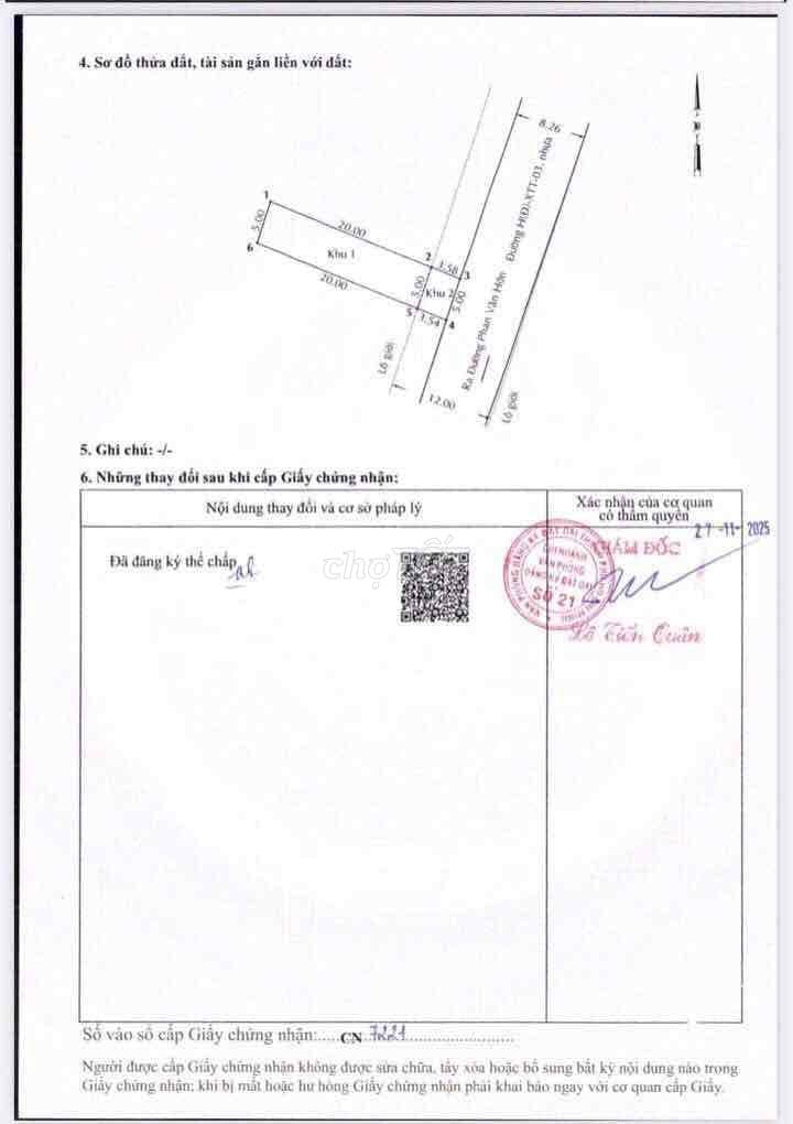 💥BÁN ĐẤT GIÁ F0 5x24 SỔ RIÊNG SẴN SAU CHỢ XTT - Ảnh 2