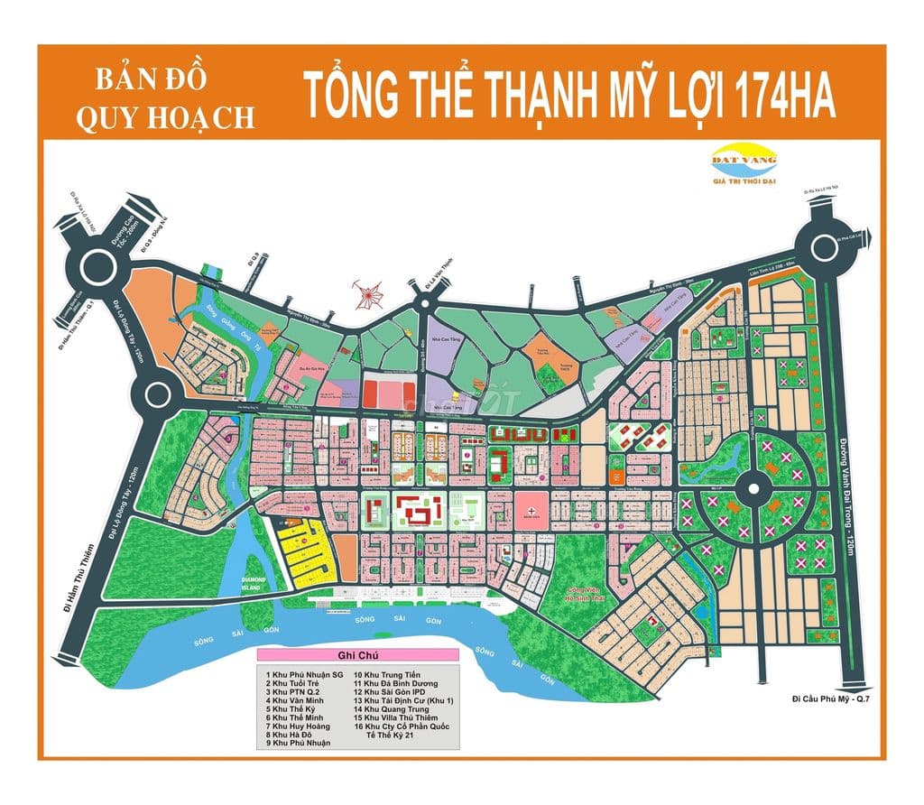 Nền góc 2 MT lô B dự án Huy Hoàng, Thạnh Mỹ Lợi, Q2, (8x20m) Giá 330tr - Ảnh 3