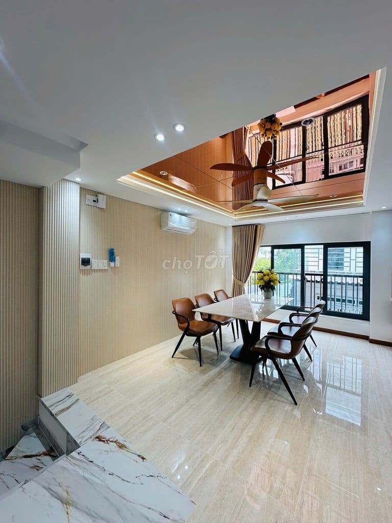 NHÀ Q12, NHỈNH 5 TỶ - HXH 6M - NGANG 5.5M - 4 TẦNG - FULL NỘI THẤT - Ảnh 2