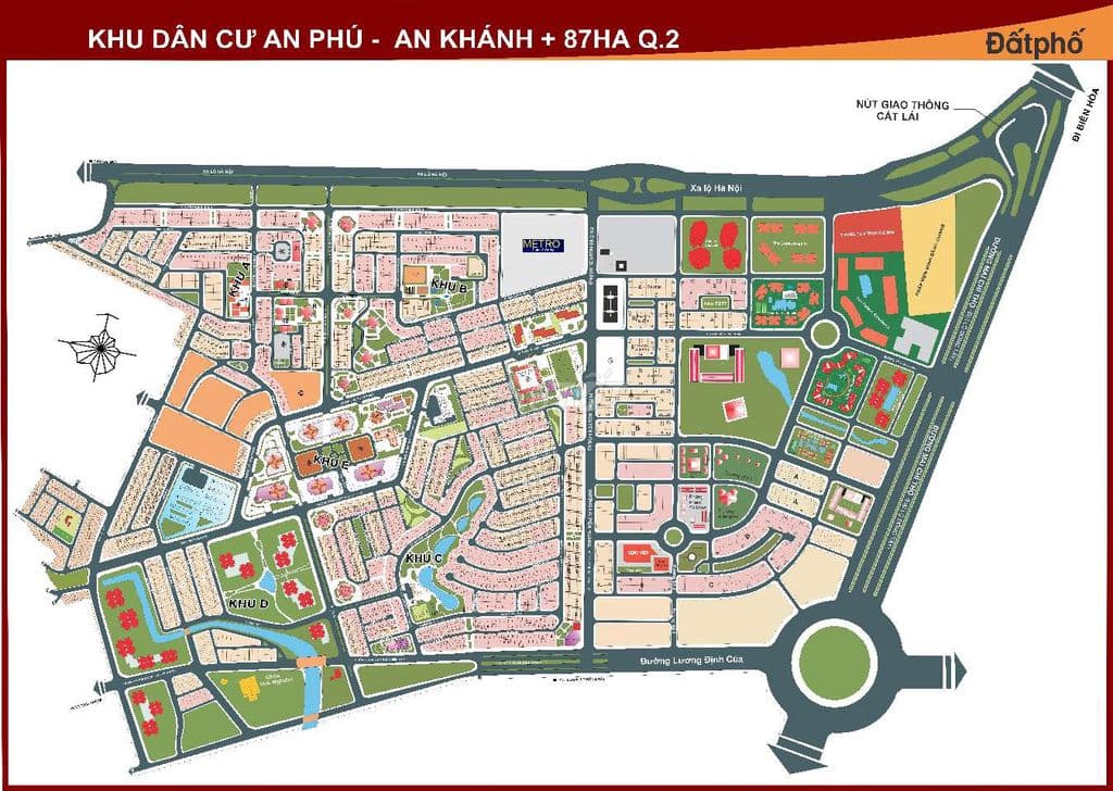 Bán đất nền dự án An Phú An Khánh, P. An Phú, quận 2