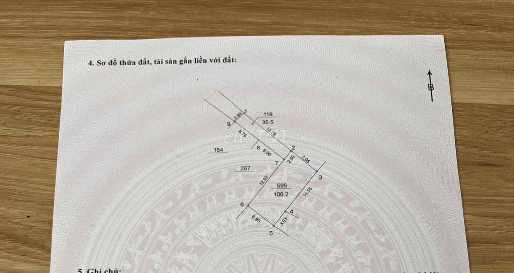 100m đất thổ cư sẵn sổ - Ảnh 2