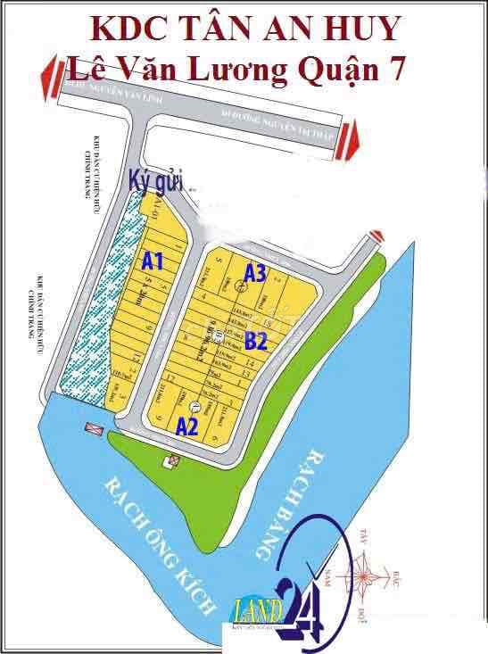 Lô Góc 2 Mặt Tiền 212m2 Khu Tân An Huy, Tân Phong, Q7 - Giá Đầu Tư - Ảnh 3
