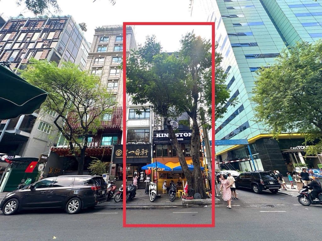 Bán nhà 2mt Lê thánh tôn, dt 247m2, khu phố Nhật, tiện KD. Giá 350ty